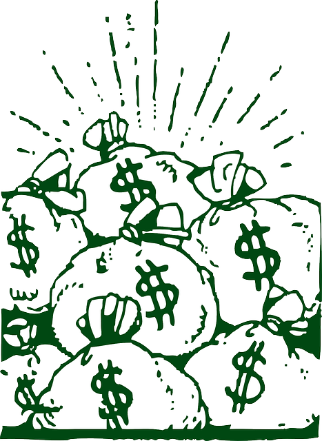 pile of money clipart